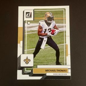 Michael Thomas: New Orleans Saints, Wide Receiver 2022 Panini Donruss #244